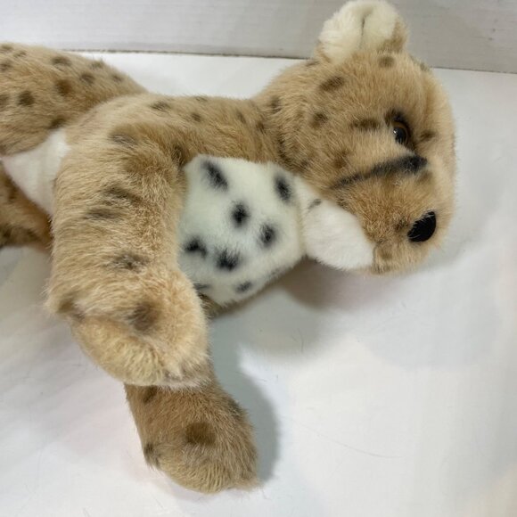 Douglas Cheetah Cub Plush Toy - Soft Stuffed Animal 10" - Polyester Fiber & Plas - Picture 4 of 12